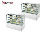 Delicate 6 Deck Vertical Cake Showcase Air Cooling Anti Frost Chiller