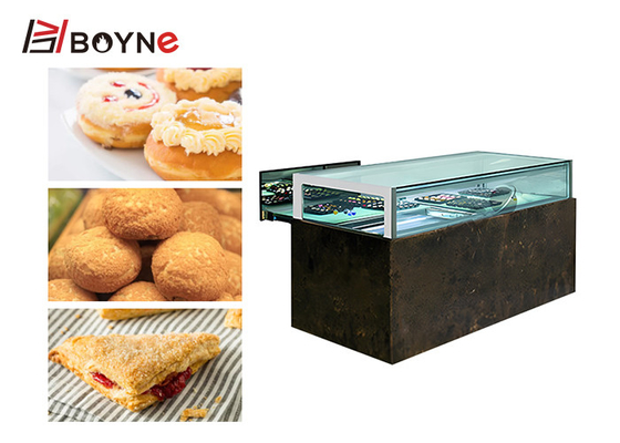 450kw Sweety Display Drawer Showcase Openned Chiller For Sandwish Cake
