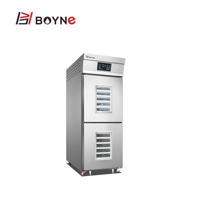 18 Trays Bakery Processing Equipment Vertical Kitchen Freezer Chiller Bread Dough Proofer Single Door